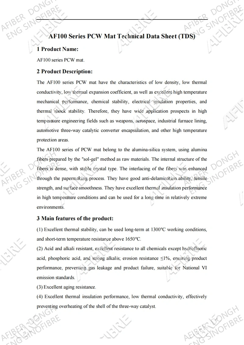 AF100-Series-PCW-Mat_TDS_00